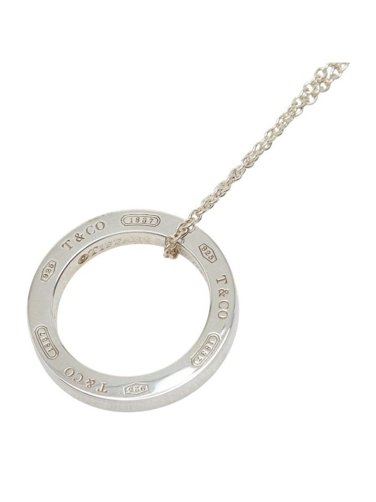 Tiffany & Co Circle Necklace Silver